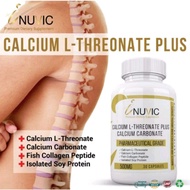 INUVICE Calcium L-Threonate Plus Calcium Carbonate 30 Capsules.