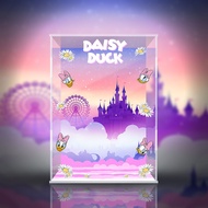 Popmart Mega Space Molly 400% Disney Daisyยอดนิยมของเล่นกล่องสะสมกรณีอะนิเมะเกมfigurineตู้โชว์