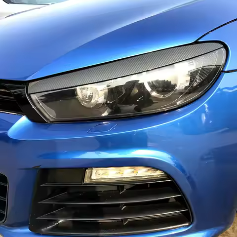 Applicable to Volkswagen Scirocco 08-17 headlight eyebrow exterior sticker modification