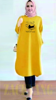 kevtee3 - TUNIK BABY TERRY / TUNIK PANJANG / TUNIK POLOS / TUNIK MODEL / Tunik Mama JUMBO / Babyterr