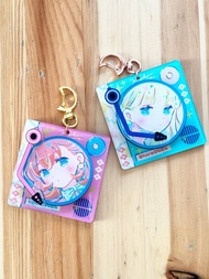 復古唱片造型鑰匙圈