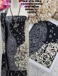 READY STOK KAIN PASANG BATIK SETA PURA EXCLUSIVE EXCLUSIVE KAIN PASANG CORAK BATIK SERAGAM