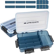 THKFISH Fishing Tackle Box 3600 Tackle Tray Floating Fishing Lure Box Storage Organizer Small Plasti