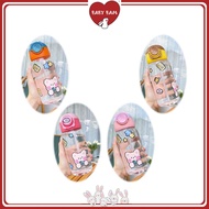 BABY BAM Children Cartoon Drinking Bottle Cup with Straw Leak-Proof Silicon Cover 620ML Botol Air St