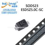 (10-50pcs) ESD5Z5.0C SC SOD523 SMD Fast Recovery Diode