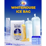 100/500pcs Plastic Ice/Water Bag 4x12 Inches