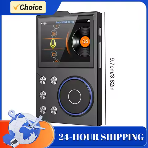 HiFi MP3 Player Lossless DSD Digital Audio Music Player Bluetooth-Compatible 5.3 Portable Digital Au
