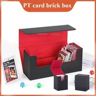 Premium Trading Cards Storage Box Large Capacity Card Case Holds 37+ Card Bricks for MTG YuGiOh Card