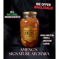 Ameng’s Signature Atchara (Pickled Papaya) LARGE ( Atsara Atsarang Papaya / Achara Acharang Papaya)
