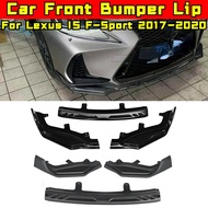premium-For Lexus IS F-Sport IS300 IS350 2017-2020 Car Front Bumper Lip Splitter Diffuser Body Kit B