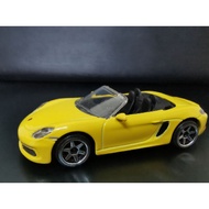 Iron Car​ Majorette​ Porsche 718 Boxster Yellow