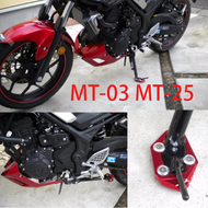 BDJ FOR YAMAHA mt03 mt25 2013 - 2019 2020 Kickstand Plate Pad Motorcycle Accessories Foot Side Stand Enlarger Extension