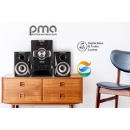 POLYTRON SPEAKER MULTIMEDIA PMA9311+Remote+Radio+Bluetooth+Display LED