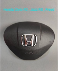 ฝาครอบแอร์แบคพวงมาลัย ฝาครอบถุงลมนิรภัย Honda Civic FD , Honda Jazz RS , Honda City ปี2008-2013