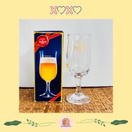 SUNTORY The PREMIUM MALT'S Small Beer Glass With Base Second Hand From Japan