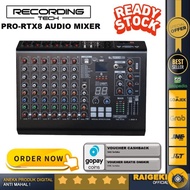 MP3!! Recording Tech Pro-RTX8 8 channel professional audio mixer