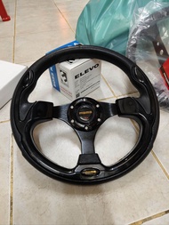 วงพวงมาลัยแต่ง วง 12 นิ้ว+ พร้อมคอตรงรุ่น toyota( vios yaris altis ปี 03-07)soluna colora ae101/100 