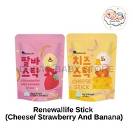 Renewallife Monster Series Corn Stick 25g – Baby Snack 12 Months+, Healthy & Tasty Treat