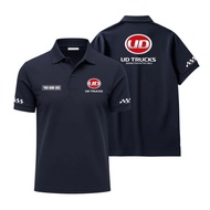 UD TRUCK Cotton T-Shirt Free Polo Shirt Add Name CVC Pique Knit 24s BY LOKOMOTIVE