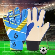 LUC Goalkeeper Gloves Children Soccer Goalkeeper Gloves Kids Football Goalkeeper Anti-Slip Training Gloves Breathable