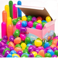 Prextex Easter Eggs Bulk 288 ct. - 2.5 Inches Large Empty Plastic Easter Eggs Bulk - Fillable Eggs f