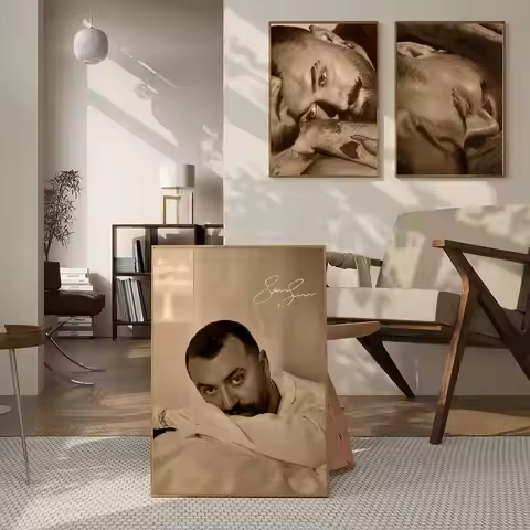 Singer S-Sam-Smith Hazel Eyes Poster For Bedroom Gamer Room Decor Restaurant Wall Trendy Aesthetic G