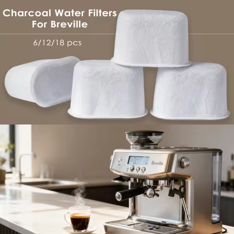 Charcoal Water Filters Compatible with Breville BWF100 Machines, Breville Espresso Machine Water Fil