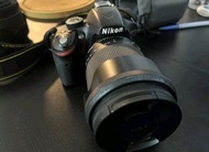 Nikon Body+18-300mm lens+all