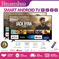 【Cuci gudang Murah】Cuci gudang Murah 2023 NEW Smart Televisions 28 inch 24 inch 21 inch 19 inch LED TV 55 inch 4K UHD LED Televisi TV android 28/24/21/19 inch murah promo-AI Siaran suara-Netflix &amp; Youtube - Dolby - WIFI-Android Smart TV