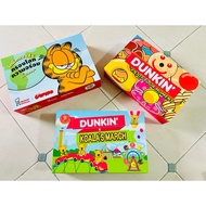 Mister Donut Dunkin Box Garfield Popmart (Empty Box)