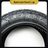 【HEPA】3.50-6 Rubber Tubeless Tire 238*150*97mm for 10inches Electric Scooter Wheel