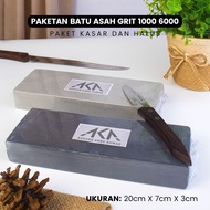 ASAHAN KANG AHMAD Natural whetstone grit 1000 6000 size 20x7x3cm