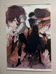 文豪野犬 春河35 掛畫 太宰治 中原中也 原畫 中島敦　芥川龍之介