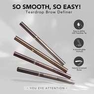 YOU Waterproof Teardrop Brow Definer - Dual-ended Brow Pencil, Silky Smooth Strokes