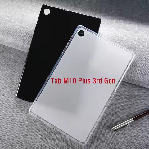 Transparent TPU Case For Lenovo Tab M10 Plus 3rd Gen Silicon Soft Funda for Lenovo Tab M10 Plus 3rd 