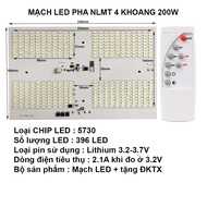 Bộ mạch đèn LED năng lượng mặt trời 25W / 40W / 60W / 100W / 200W / 240w gồm mạch và remote - Linh K