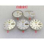 Watch accessories: old model Seiko watch face assembly7S26/7S36-7009Movement28.5mm Literal meaning4P