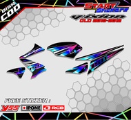 STRIPING VARIASI MOTOR VIXION OLD 2010-2012 / STICKER LIST VIXION OLD