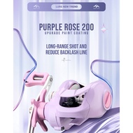 HautTon Fishing Reel Purple Rose 200 Baitcasting BC Ratio 6,2:1