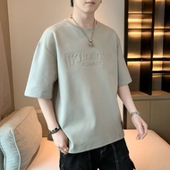 4-color Men's Short Sleeve T-shirt Korean Youth Summer Breathable T-shirt Men Top M-4XL