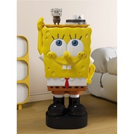 Patung SpongeBob SquarePants Hiasan Sisi Kabinet TV Kreatif Tepi Katil Alu-aluan Lantai Masuk Hiasan