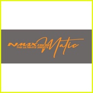 Nmax Decals, Nmax Sticker (Matic) - 9 inches Length, For V1&V2, Waterproof Sticker, Designers Print