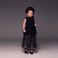 Rosette Sparkle Tulle Dress / FW2015