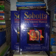 BUKU ORIGINAL SOBOTTA ATLAS ANATOMI MANUSIA EDS 20 HARD COVER BEKAS