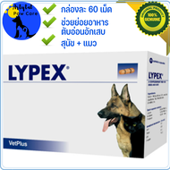 Lypex​ Exp09.2024 for Pancreatic Problems in Dogs and Cats​ 60​ Capsules​ /Box เอนไซม์​ช่วยย่อย ไลเป็กซ์Others