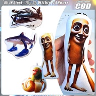 1PC Tung Tung Sahur Character Keychain With Sound Mainan Brainrot Anomali 3D Action Figure Tralalero