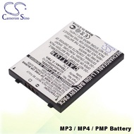 CS Battery Sandisk 54-57-00046 / SDAMX4-RBK-G10 MP3 MP4 PMP Battery MPSE250SL