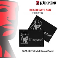 Kingston SSD KC600 2TB 1TB 512GB SATA 3 2.5 Internal Solid State Drive  read speeds up to 550 MB/s