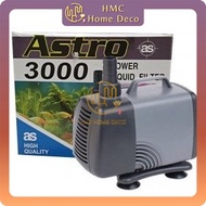 HMC ASTRO 3000 SUBMERSIBLE PUMP / LIQUID FILTER AS-3000 HOME DECORATION AQUARIUM
