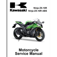 Kawasaki ZX-10R ZX10R ZX10 2008 - 2020 Workshop Service Manual